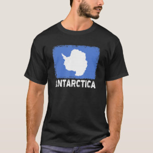 Antarktis Flaggenunterstützung Antarktiker Leute W T-Shirt
