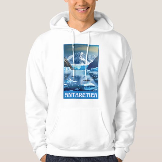 Antarktis Hoodie (Vorderseite)