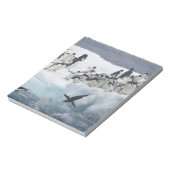 Antarktis, Insel Paulet. Adelie Pinguine Notizblock (Rotiert)