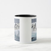 Antarktis, Insel Paulet. Adelie Pinguine Tasse (Zentrum)