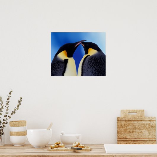 Antarktis, Kaiser Pinguin (Aptenodytes 2 Poster (Küche)