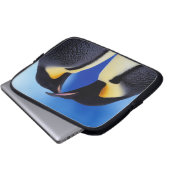Antarktis, Kaiserpinguine Laptopschutzhülle (Vorne Knopf)