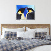 Antarktis, Kaiserpinguine Leinwanddruck (Insitu (Schlafzimmer))