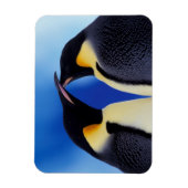 Antarktis, Kaiserpinguine Magnet (Vertikal)