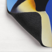 Antarktis, Kaiserpinguine Mousepad (Ecke)