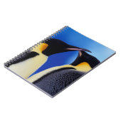 Antarktis, Kaiserpinguine Notizblock (Linke Seite)