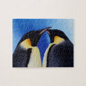Antarktis, Kaiserpinguine Puzzle (Horizontal)