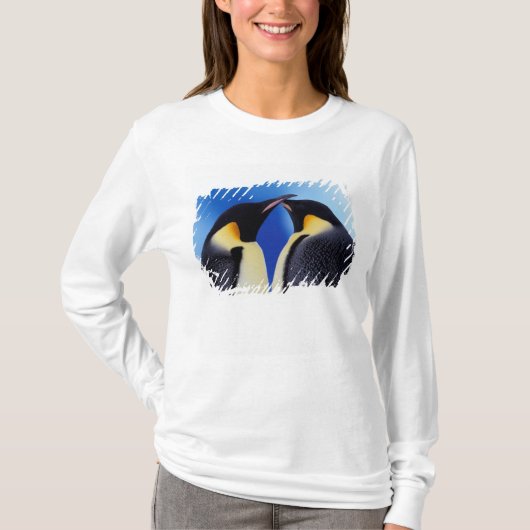 Antarktis, Kaiserpinguine T-Shirt (Vorderseite)