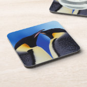 Antarktis, Kaiserpinguine Untersetzer (Linke Seite)