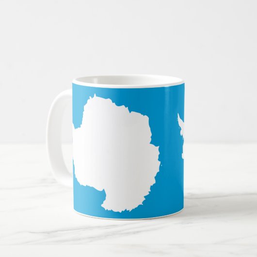 Antarktis Keramik Tasse (Vorderseite Links)