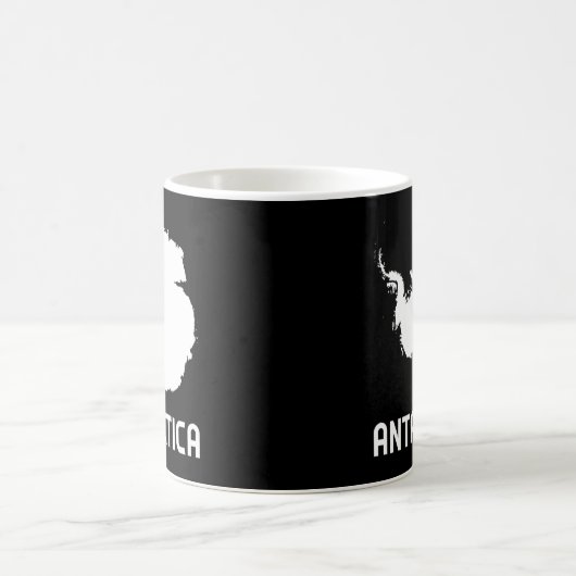 Antarktis Kontinent Kaffeetasse (Mittel)