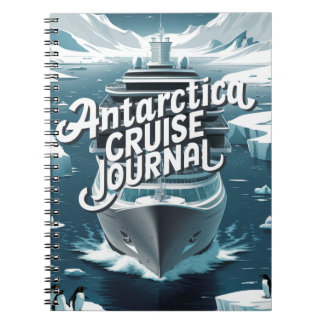 Antarktis-Kreuzfahrt-Journal Notizblock