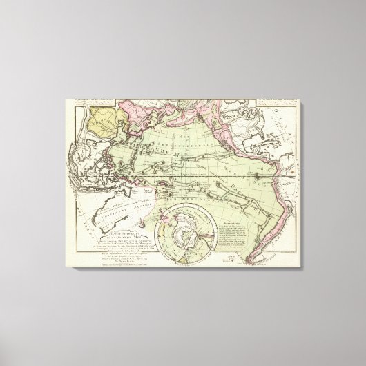 Antarktis Leinwanddruck (Vorderseite)