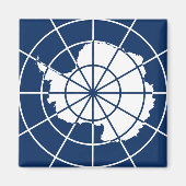 Antarktis-Magnet Magnet (Vorne)