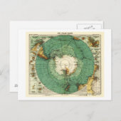Antarktis PanoramakarteAntarktis Postkarte (Vorne/Hinten)