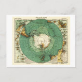 Antarktis PanoramakarteAntarktis Postkarte (Vorderseite)