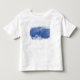 Antarktis, Paradise Bay, Massive Wellenformen Kleinkind T-shirt