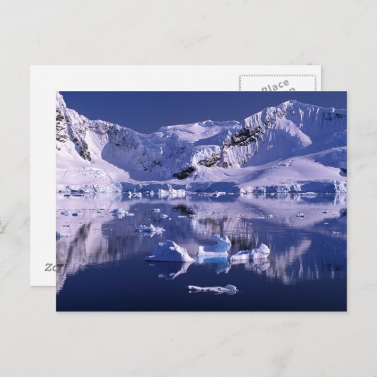 Antarktis, Paradise Bay Postkarte (Vorne/Hinten)