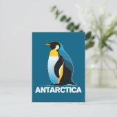 Antarktis Penguin Postkarte (Stehend Vorderseite)