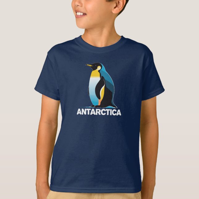 Antarktis Penguin T-Shirt (Vorderseite)