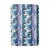 Antarktis-Pinguin-Badematte Badematte (Vorderseite Vertikal)