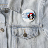 Antarktis Pitate Penguin Button (Beispiel)