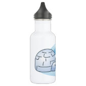 Antarktis Pitate Penguin Edelstahlflasche (Links)