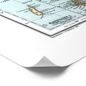 Antarktis Poster (Ecke)