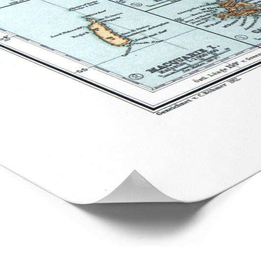 Antarktis Poster (Ecke)