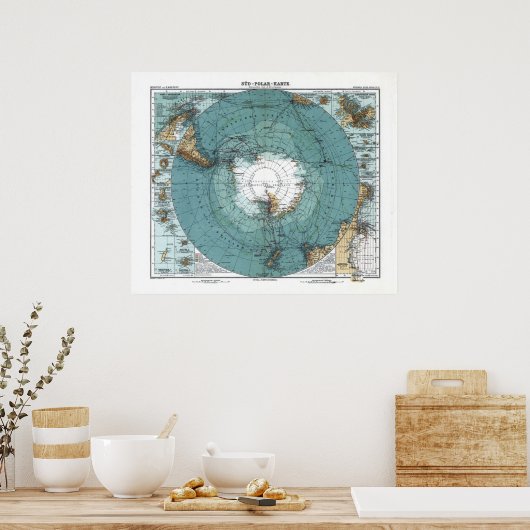 Antarktis Poster (Küche)