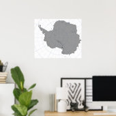 Antarktis Poster (Heimbüro)