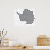 Antarktis Poster (Küche)