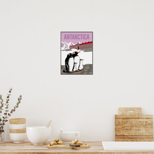 Antarktis-Poster Poster (Küche)