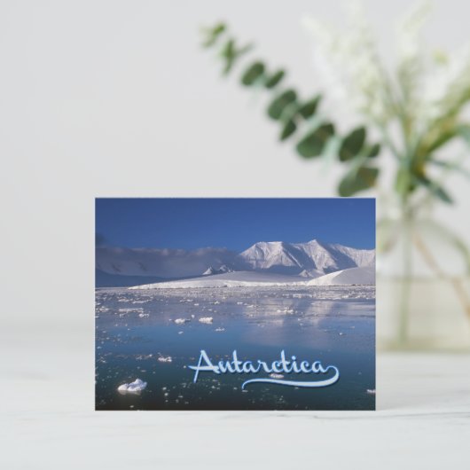 Antarktis Postkarte (Stehend Vorderseite)