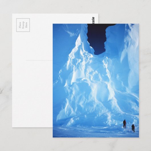Antarktis Postkarte (Vorne/Hinten)