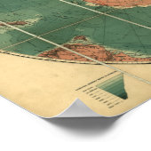 Antarktis Region Antike Karte 1922 Poster (Ecke)