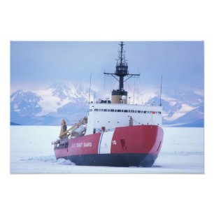 Antarktis, Ross Island, McMurdo Station, USCG Fotodruck