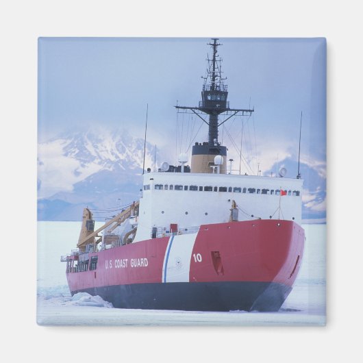 Antarktis, Ross Island, McMurdo Station, USCG Magnet (Vorne)
