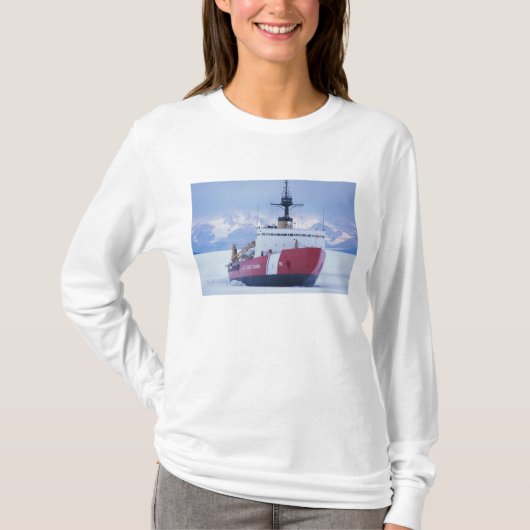 Antarktis, Ross Island, McMurdo Station, USCG T-Shirt (Vorderseite)