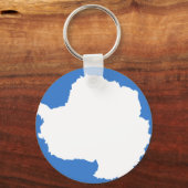 Antarktis-Schlüsselanhänger Schlüsselanhänger (Vorderseite)