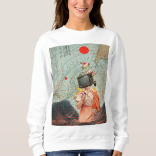 Antarktis-Sende-T-Shirt Sweatshirt