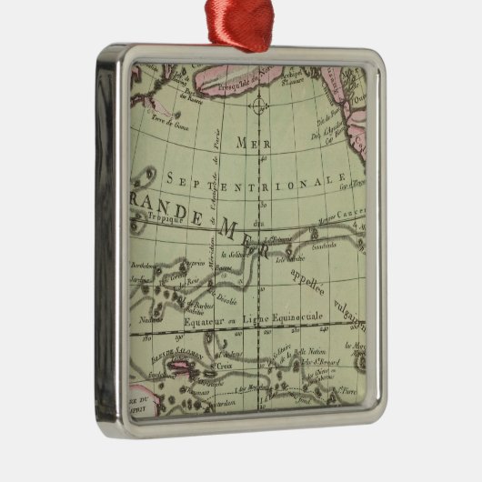 Antarktis Silbernes Ornament (Rechts)