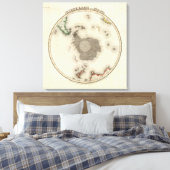 Antarktis, Südhalbkugel Leinwanddruck (Insitu (Schlafzimmer))