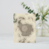 Antarktis, Südhalbkugel Postkarte (Stehend Vorderseite)
