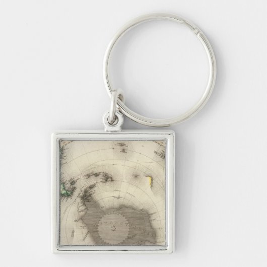 Antarktis, Südhalbkugel Schlüsselanhänger (Vorne)