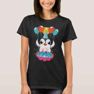 Antarktis TierZoo Bird Geburtstagspartei Niedliche T-Shirt