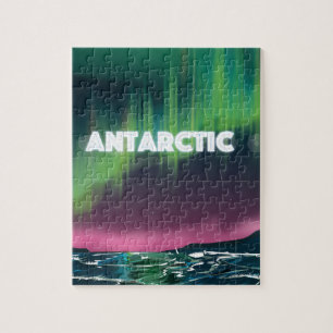 Antarktis Travel Poster Puzzle
