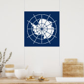 Antarktis-Vertragssystem-Poster Poster (Küche)