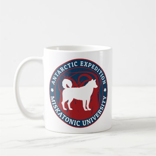 Antarktische Expedition der Universität Miskatonic Kaffeetasse (Links)