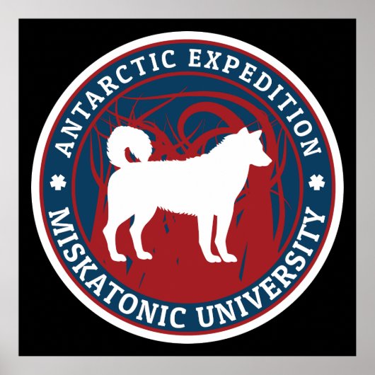 Antarktische Expedition der Universität Miskatonic Poster (Vorne)